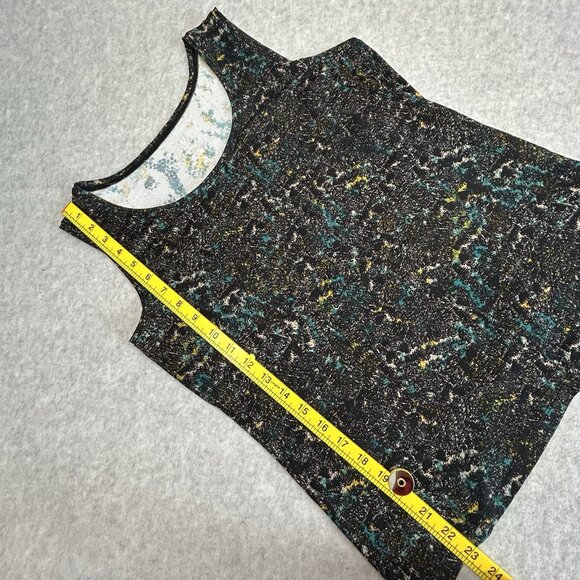 VTG 212 COLLECTION Abstract Print Stretch Sleeveless Blouse Top WOMENS Small - Picture 6 of 10
